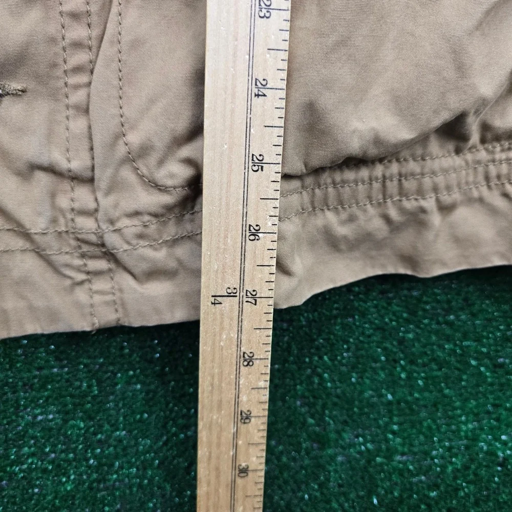 American Eagle Jacket Mens Medium Barn Coat Full Zip Utility Corduroy Collar Y2K